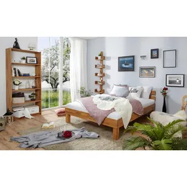 Livetastic Kinderbett Luis 90 x 200 cm Eiche massiv