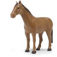 bruder 02352 - Pferd braun - 1:16 Hengst Stute Pony Bauernhof Pferdehof REIT-Zubehör Tier Pferdestall bworld Spiel-Figur