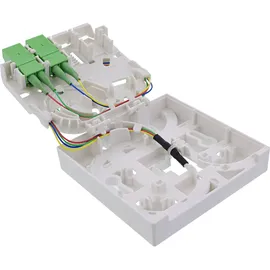 InLine InLine® FTTH Verlängerungsbox vorkonfektioniert 4x LC/APC 9/125μm 10m