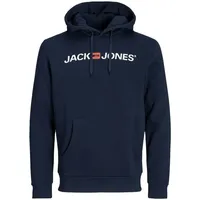 JACK & JONES Logo Kapuzenpullover Navy Blazer 2XL