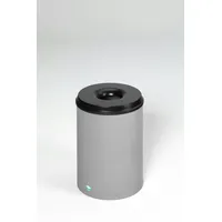 Proregal Papierkorb 50 l Silber