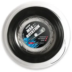 Topspin Tennissaite Max Rotation (Haltbarkeit+Spin) schwarz 300m Rolle