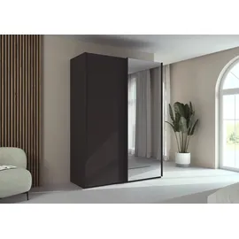 Rauch Schwebetürenschrank TARO 162 x 223 x 69 cm Grau