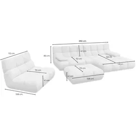 KAWOLA Drehsessel VIVIEN Velvet 0 x 0 x 0 cm Lila