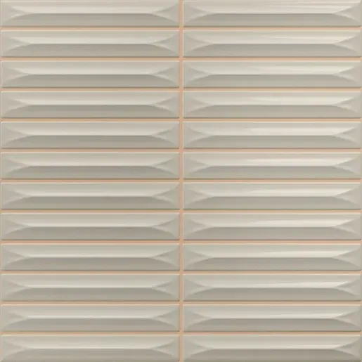 Vilar Albaro Pfeil greige 20x20 cm geprägt ARROW151GRE