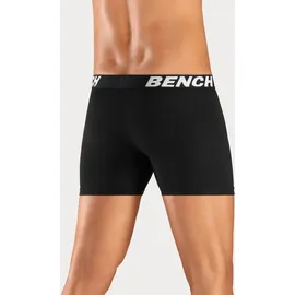BENCH Boxershorts unifarben schwarz M 4er Pack