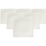 Villeroy & Boch Modern Grace Brotteller - 6 Stück, Teller, Weiss