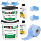 LEVEL PLUS Dichtset 30 kg Balkonabdichtung 2K Badabdichtung