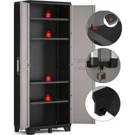 KETER Lagerschrank mit Einlegeböden 0 x 0 x 0 cm Grau