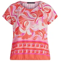 Betty Barclay Printshirt mit Gummizug Red/Rosè,44 | 44