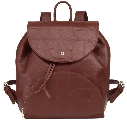 DuDu Up City Rucksack Leder 30 cm  braun