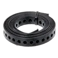 GAH Alberts Lochband 1,5 m Schwarz/Stahl
