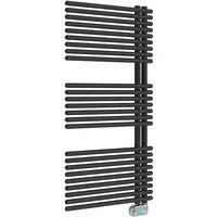 SANOTECHNIK Designheizkörper Wien 1132 x 600 mm 640 W schwarz