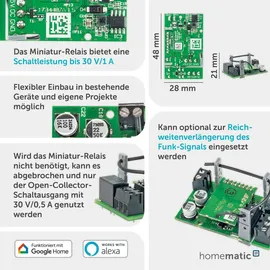 Homematic IP Schaltplatine EQ-150776A0, 1 Stk.