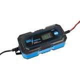 Güde Automatik Batterielader GAB 12V/6V-4A (Inverter KFZ-Ladegerät 6V/12V, 4A, Batteriekapazität: 4-120Ah, vollautomatisch, Erhaltungsladegerät, Verpolungs und Kurzschlussschutz, Rettungsfunktion)