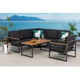 Gardissimo KOBE Alu Ecklounge Nonwood Gartenmöbel Set Sitzgruppe