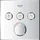 Grohe SmartControl Unterputzmischer, drei Absperrventile, eckige Rosette, 3 Verbraucher, chrom, 29149000