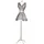Casablanca modernes Design Casablanca - Büste, Kleiderbüste - Purley - Metall - antik-Silber - H155cm, B41cm