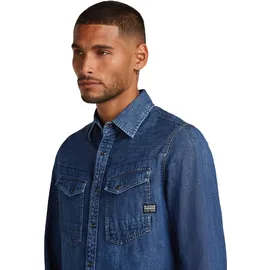 G-Star Dakota Slim Langarmhemd Blau XS