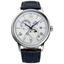 Orient Sun & Moon Automatikuhr Edelstahl 41,0 mm RA-AK0802S30B