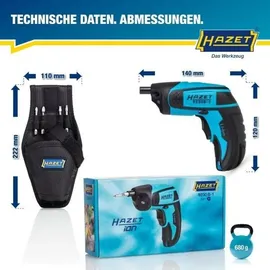 HAZET 9230B-1 inkl. 1 x 2,5 Ah + Holster