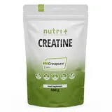 Nutri + nutri+ Creapure® Creatin Pulver Pulver für Sportler 500 g