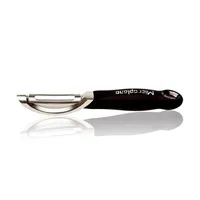 Microplane Profi Schäler Sparschäler L 18,5 cm Schwarz Edelstahl
