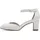 TAMARIS Damen Pumps mit Blockabsatz, weiß, 39 EU