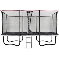 EXIT TOYS PeakPro 275 x 458 cm inkl. Sicherheitsnetz und Leiter schwarz