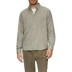 s.Oliver Langarmhemd, mit Taschen s.Oliver beige XXL