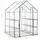 vidaXL Gewächshaus Alu Transparent HKP 4 mm 2,04 m2