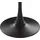 Beliani Esstisch 90 x 74 x 90 cm braun/schwarz