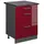 Vicco Schubladenschrank R-Line 60 x 60 x 81,6 cm Rot
