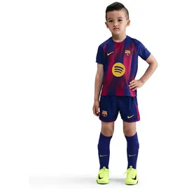 Nike Fc Barcelona Stadium Home Dreiteiliges Nike Replika Fußballtrikot-Set Für Jüngere Kinder, Deep Royal Blue/Noble Red/Midwest Gold, M