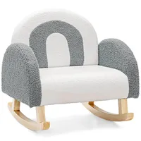 Costway Kindersofa, Grau, Holz, 50x51x51 cm, Kinder- & Jugendzimmer, Jugendmöbel, Jugendsofas