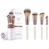 Luvia Cosmetics Make-Up Pinselset Luvia, Flawless Face Brush Set,