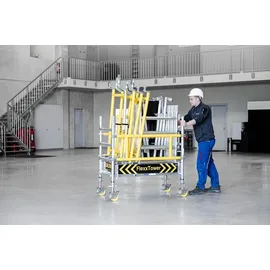 MUNK GMBH Munk FlexxTower SG mit vorlaufendem Geländer Plattformhöhe 2,10 m