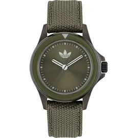adidas Originals Expression One Grün Unisex Armbanduhr AOFH23017