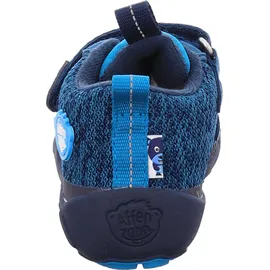 Affenzahn Minimal Happy Lowboot Bear für Kinder, blau, Größe EU