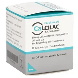 Calcilac 500mg/400 internationale Einheiten