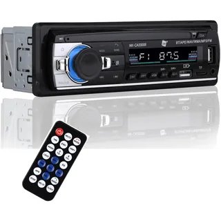 NK Autoradio Fürs Auto Mit Bluetooth und 1 DIN NK