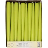 Papstar Leuchterkerzen 50 St. limonengrün