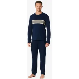 SCHIESSER Schlafanzug Casual Nightwear Blau 58