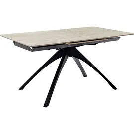 MCA Furniture MCA CERRITO Auszugtisch 160-220 cm - schwarz