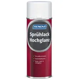 Sprühlack RAL 9010 Reinweiss 400 ml Hochglanz Renovo