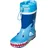 Gummistiefel Hai blau 31