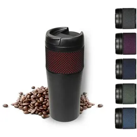 elasto promotion for life Thermobecher 0,5 l Schwarz/Blau