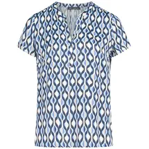 Betty Barclay Blusentop Kurzarm Blau 40