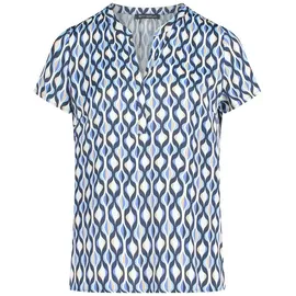 Betty Barclay Blusentop Kurzarm Blau 40
