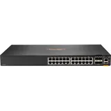 Aruba Networks Aruba 6200F 24G 4SFP+ Switch (28 Ports), Netzwerk Switch, Schwarz